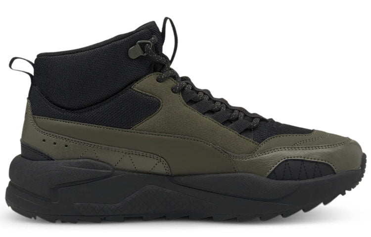 PUMA X-Ray 2 Square Mid WTR Running Shoes Unisex Green/Black 373020-05