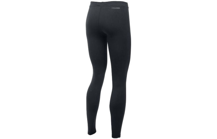 (WMNS) Under Armour Favorite Leggings 'Black Silver' 1287136-001