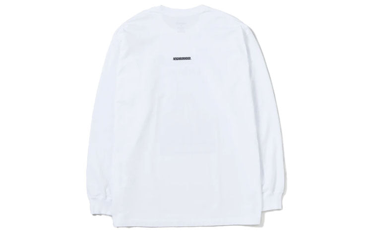 NEIGHBORHOOD SS21 Long-sleeved Men's White 211PCNH-LT04