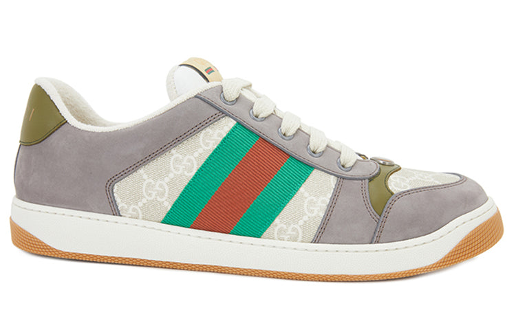 Gucci Screener Sneaker 'GG Canvas - Grey Beige' 703648-UULG0-9680