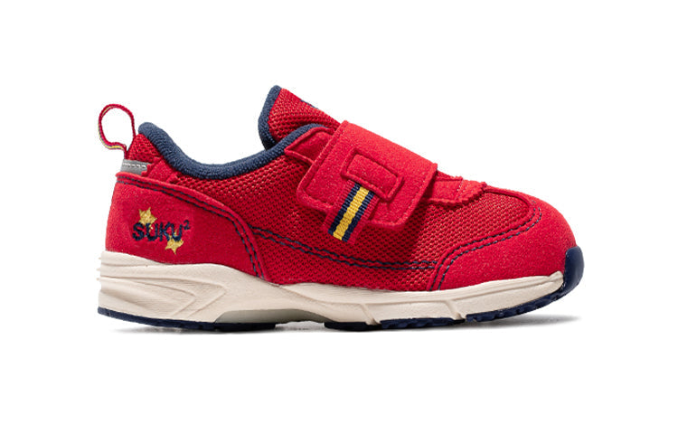 (TD) ASICS GD. Runner Baby LO 2 Running Shoes Red/White TUB146-23
