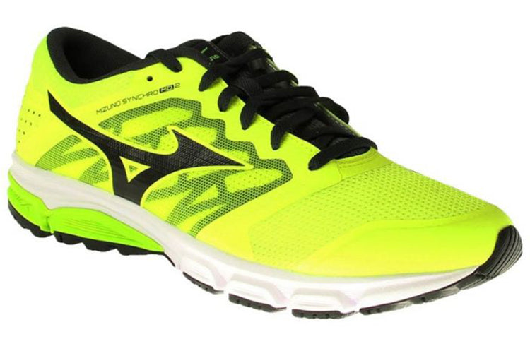 Mizuno Synchro Md 2 Low Tops Wear-resistant Yellow 'Green Black' J1GE171810
