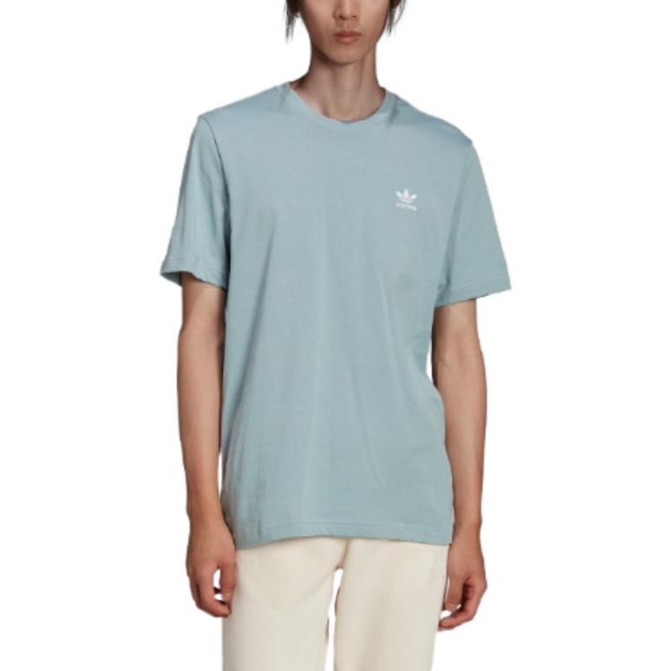 adidas originals Loungewear Adicolor Essentials Trefoil Short Sleeve T-shirt 'Magic Grey' HE9435