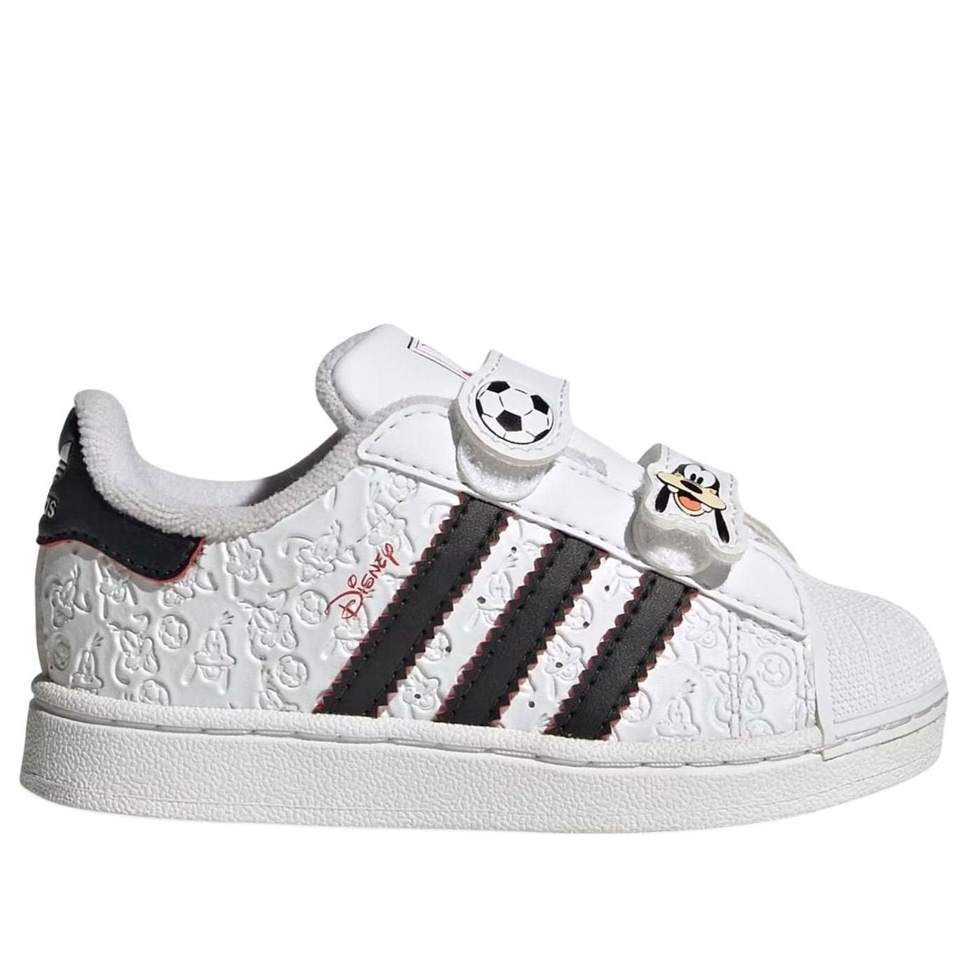 (TD) adidas x Disney Superstar II Comfort Closure 'White Black Red' IH1744