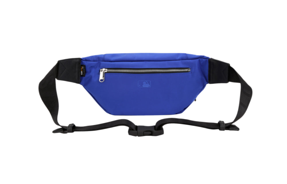 MLB Solid Color Series LA LOGO Printing fanny pack Blue 32BGC3941-07U