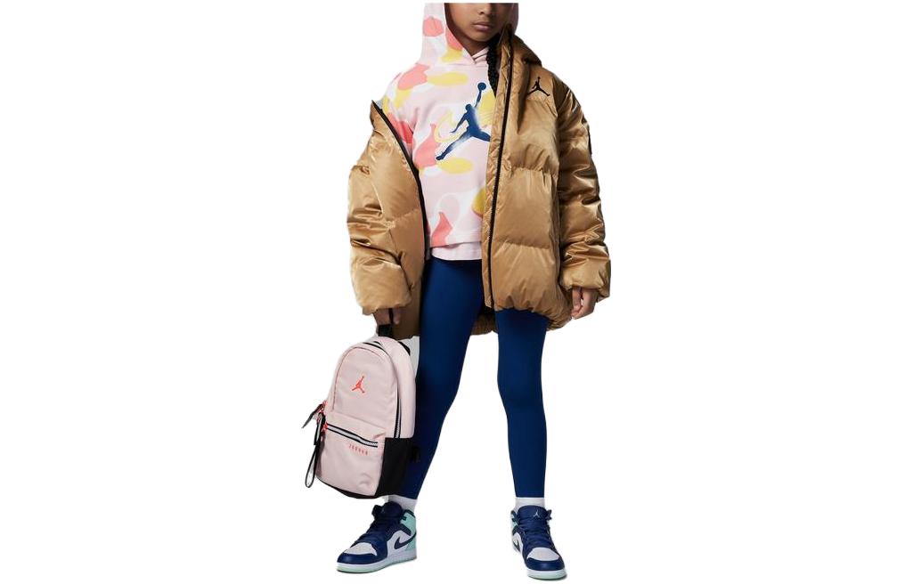(GS) Air Jordan Puffer Jacket 'Brown' FJ6554-442