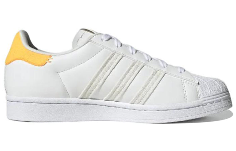 (WMNS) adidas originals Superstar 'White Yellow' GZ3452