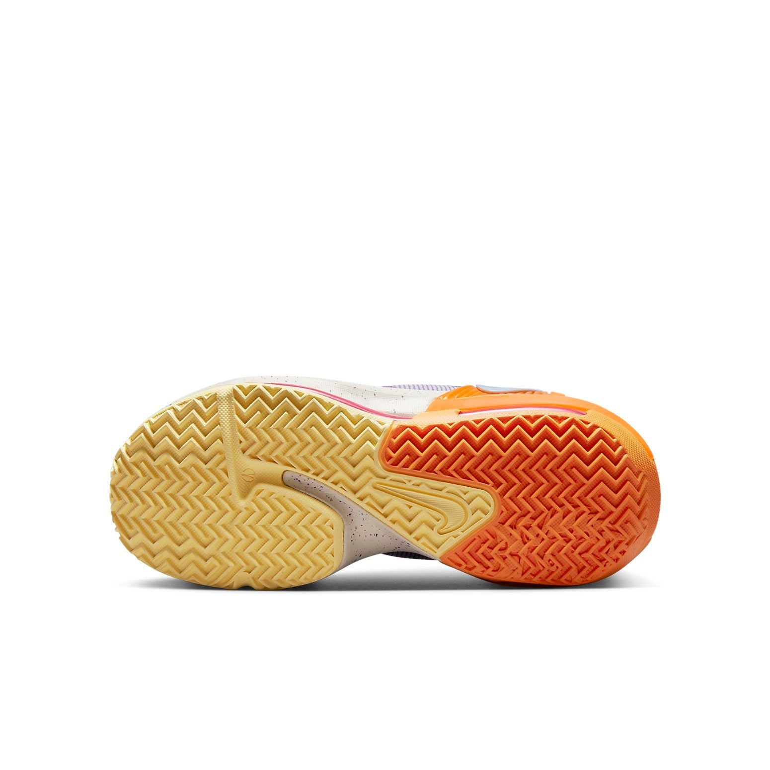 (GS) Nike LeBron Witness 7 'Action Grape Vivid Orange' DQ8650-101