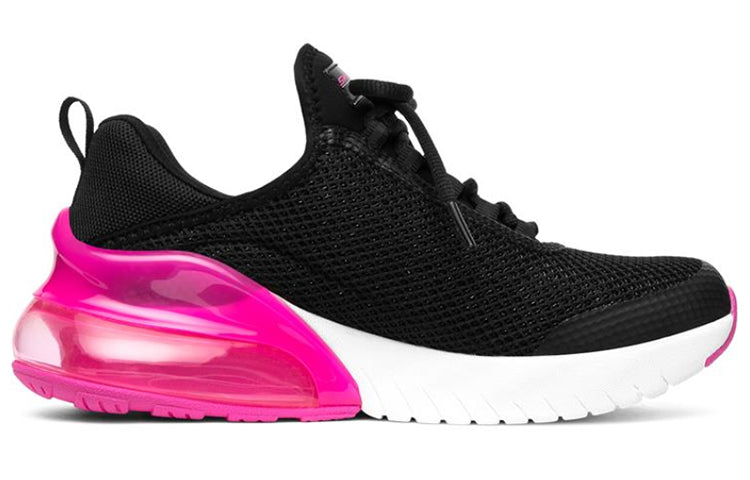 (WMNS) Skechers Skech-Air Stratus Running Shoes Black/White/Pink 13276-BKHP