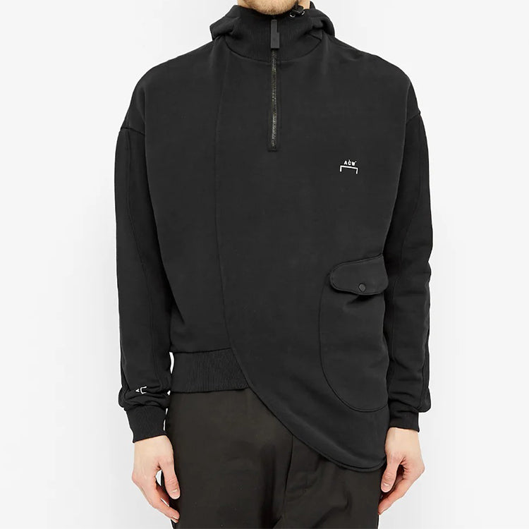 A-COLD-WALL* Half Zipper Pocket Unisex Black ACWMW015WHL-BK