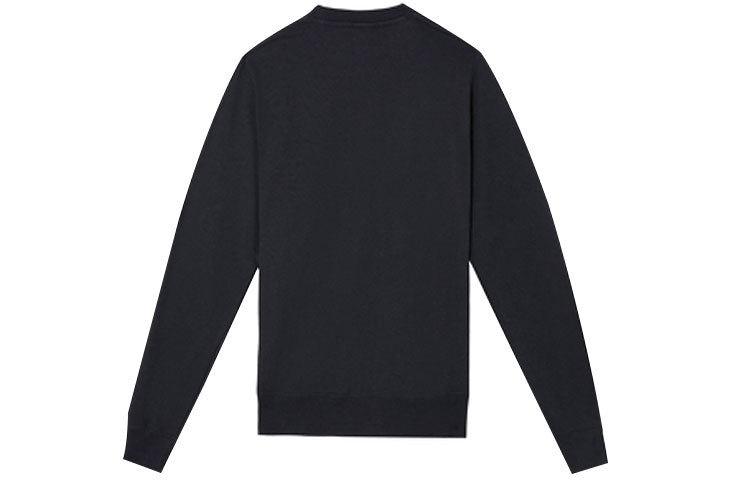 New Balance Round Neck Casual Pullover Asia Sizing 'Black' MT03904-BK