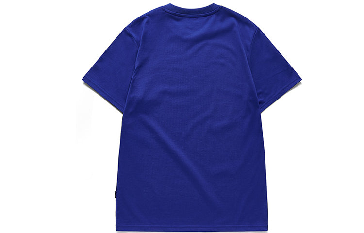 FILA FUSION Sport Logo Short Sleeve Couple Style Blue T11M933133F-BU
