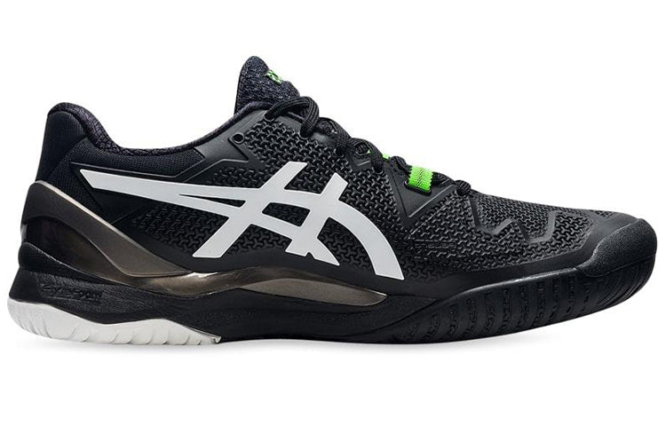 ASICS Gel-Resolution 8 'Black Green Gecko' 1041A079-003