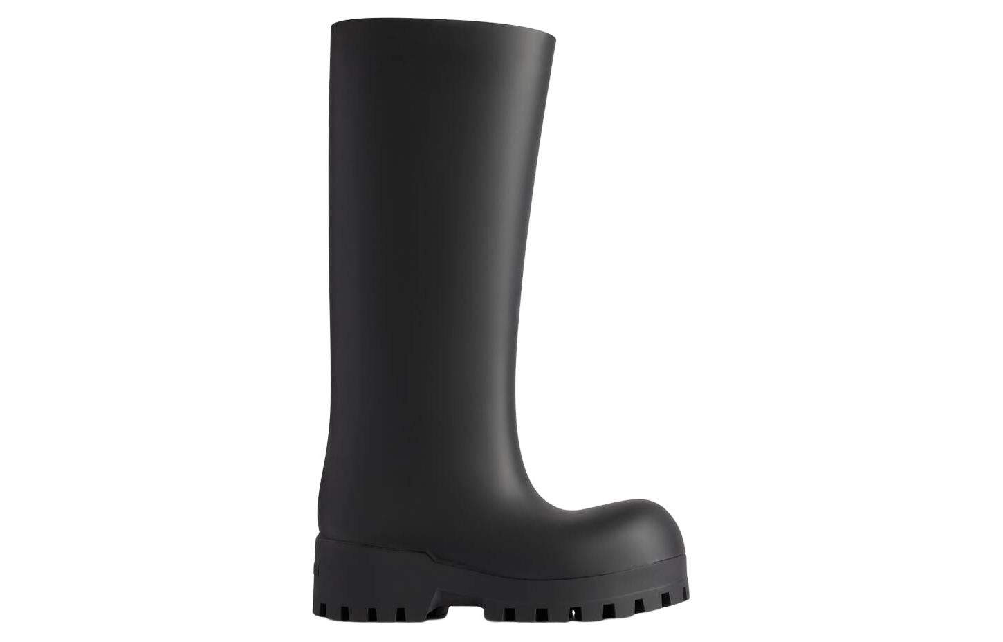(WMNS) Balenciaga Bulldozer Rainboots 'Black Rubber' 775969W1SA11000