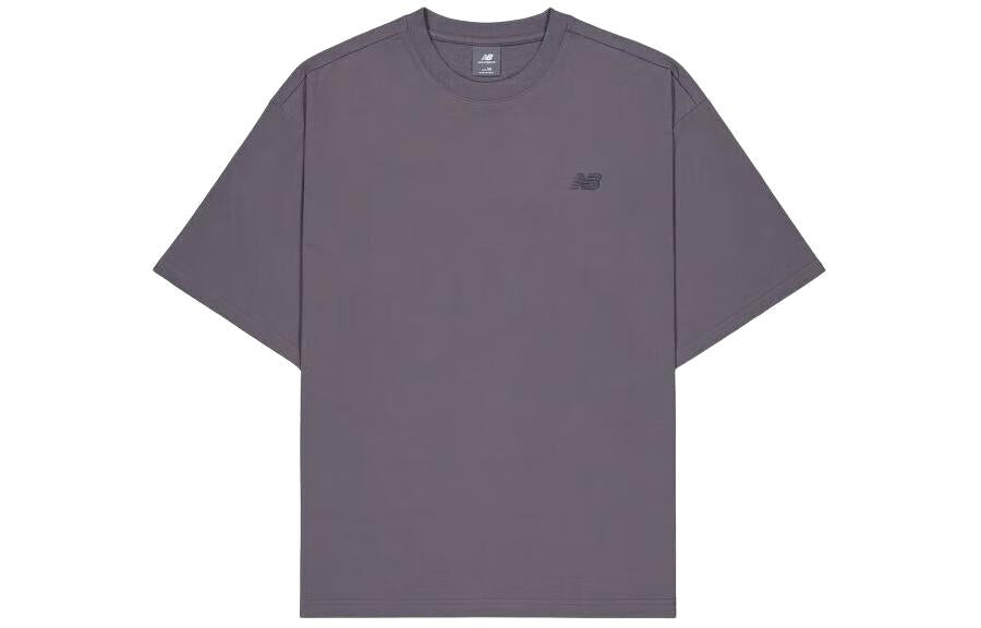 New Balance Athletics Small NB Logo T-Shirt Asia Sizing 'Purple' AMT42335-CAS