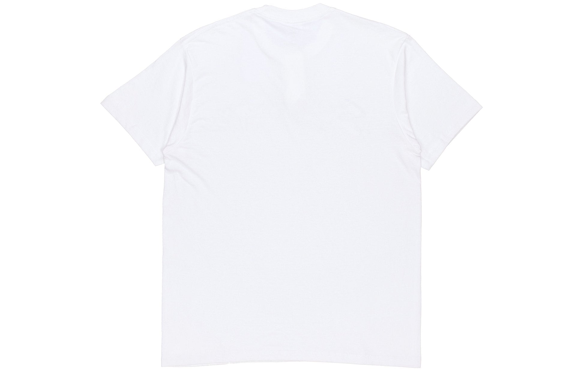 Supreme FW18 Liquid Tee White Silver logo Short Sleeve Unisex SUP-FW18-009