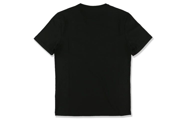 Men's FENDI Crew Neck Geometry Short Sleeve Black FAF532-AAY5-F0GME