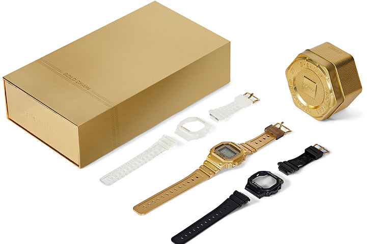 CASIO G-Shock Digital 'Gold' DWE-5600HG-1PFH