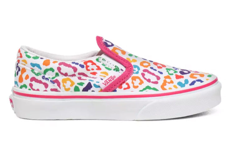 Vans Kid's Rainbow Leopard Classic Slip-on Multicolor VN0A4UH8WKV