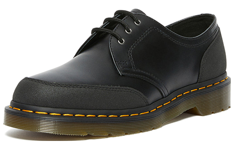 Dr. Martens 1461 Guard Panel Leather Shoes 'Black' 27465001