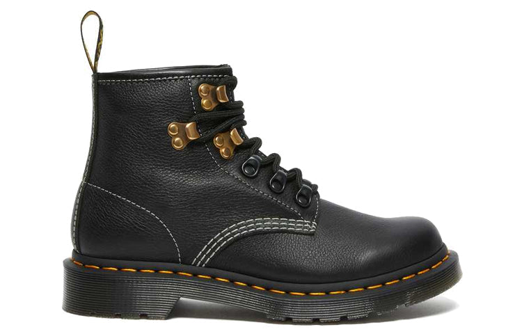 (WMNS) Dr. Martens 101 Hardware Virginia Ankle Boots 'Black' 26862001