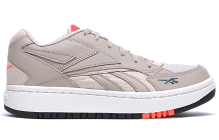 (WMNS) Reebok Court Double Mix Sneakers Gray/Orange EH3322