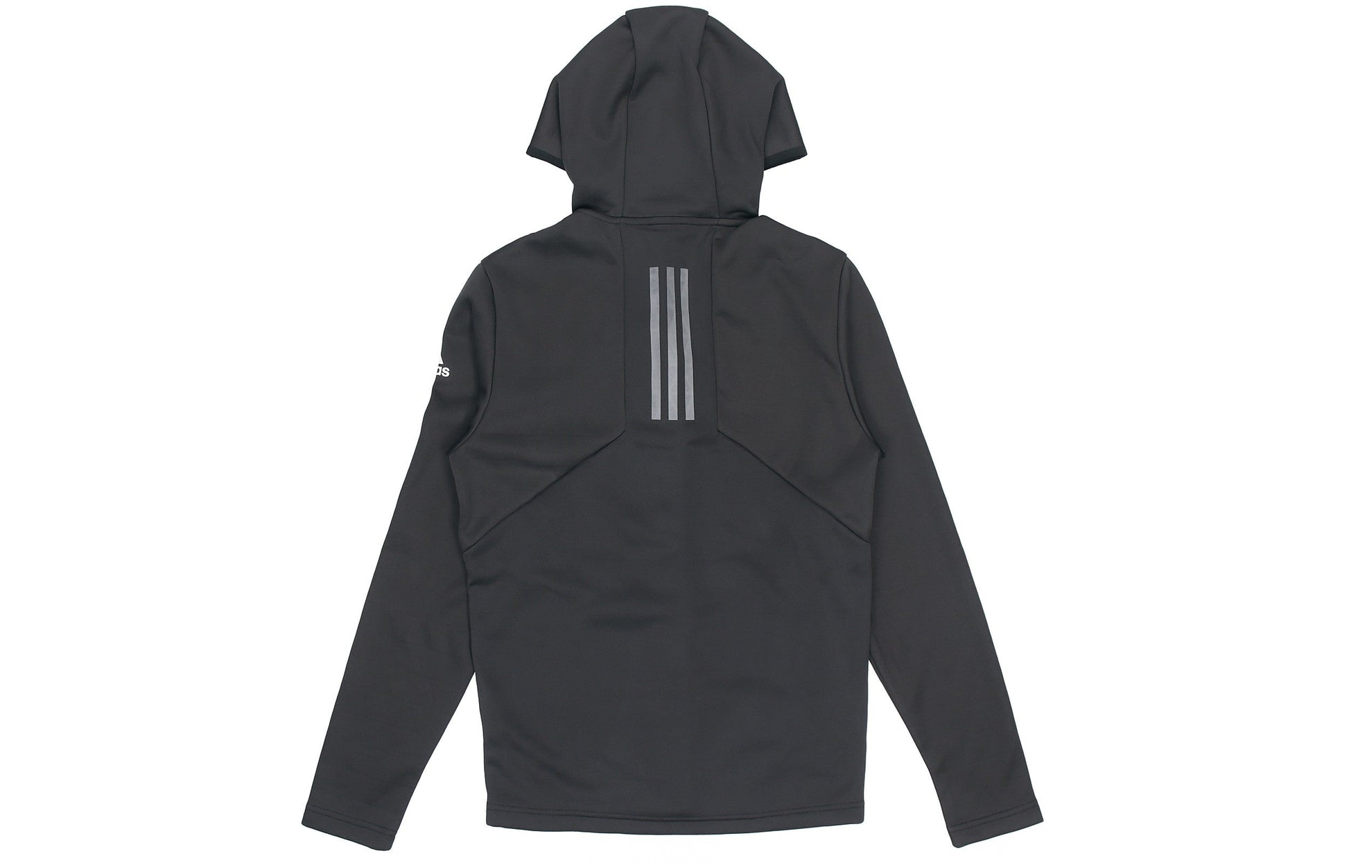adidas Perfom Fl Jkt logo Printing Fleece Stay Warm Woven Sports Hooded Jacket Black GV3515