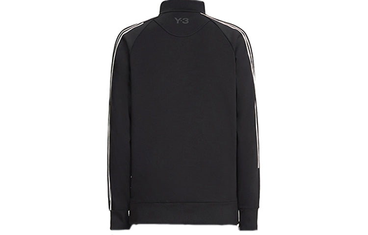 Men's Y-3 Firebird Track Jacket Long Sleeves Zipper Sports Black DP0548