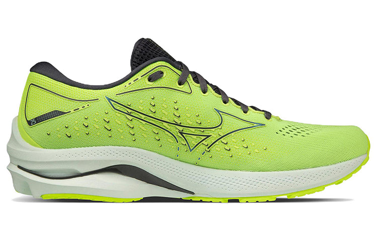 Mizuno Wave Rider 25 Wide 'Lime Black' J1GC210415