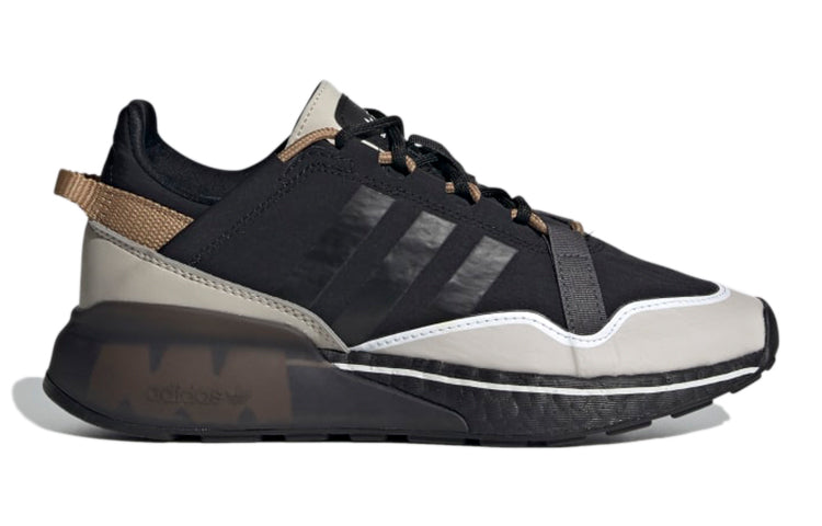 (GS) adidas originals ZX 2K Boost Pure J 'Black Grey White' G55626