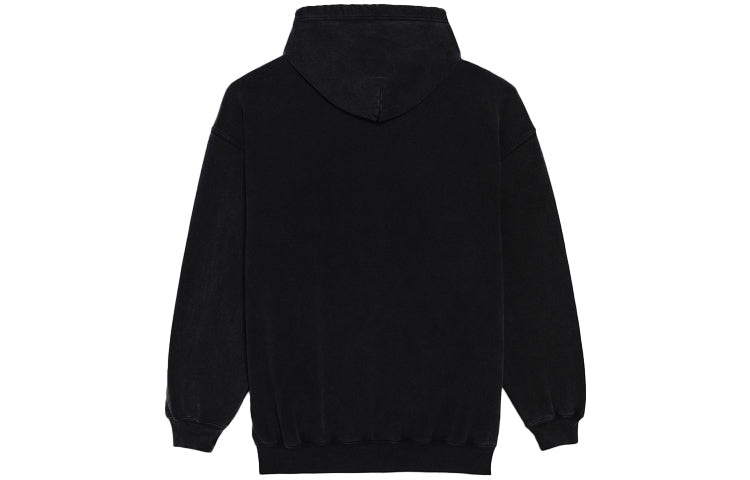 (WMNS) Balenciaga Loose hooded Long Sleeves Hoodie Black 570792TEV191000