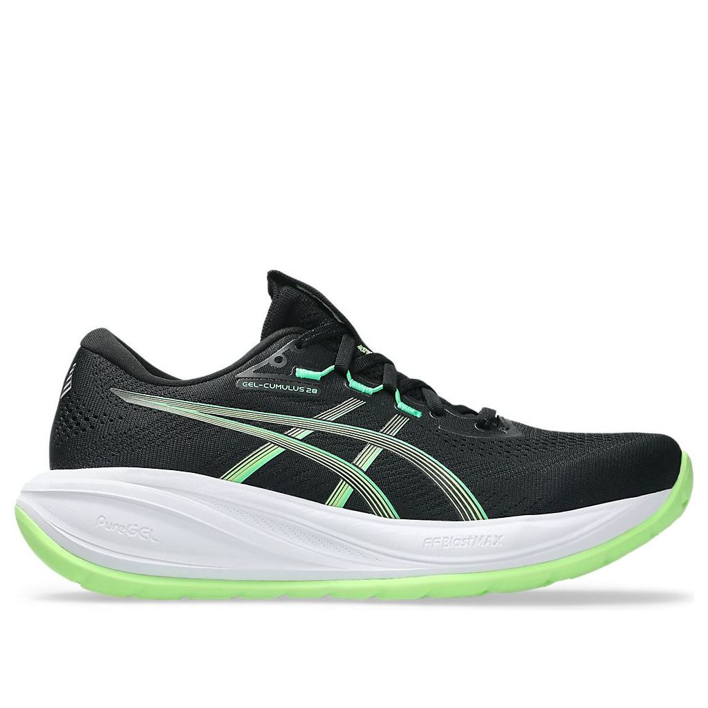 ASICS Gel-Cumulus 28 'Black Illuminate Green' 1011C143-001
