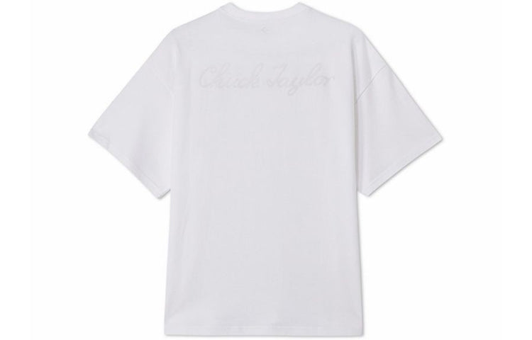 Converse Sneaker Patch Tee Asia Sizing 'White' 10023850-A03