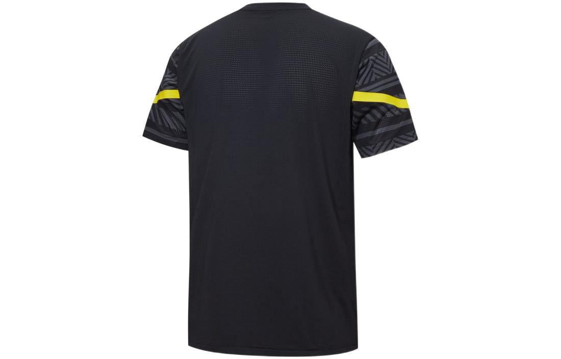 PUMA Bvb Prematch Jersey Sports Short Sleeve Black 765018-02