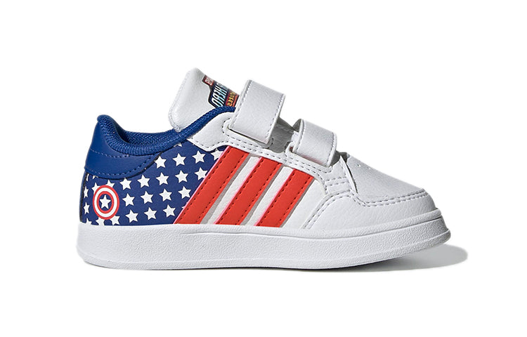 (TD) adidas Breaknet 'White Red Blue' GZ7651