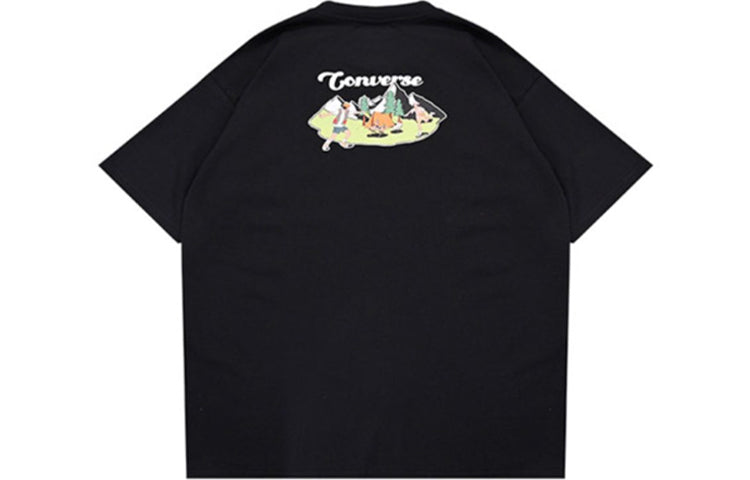 Converse Outdoor Graphic Tee Asia Sizing 'Black' 10025882-A02