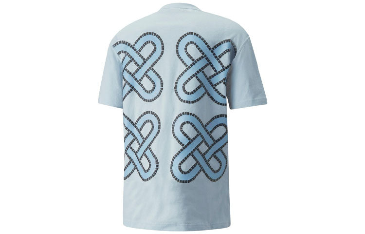 PUMA x PRONOUNCE Crossover Graphic Tee Printing Sports Round Neck Short Sleeve 534657-73