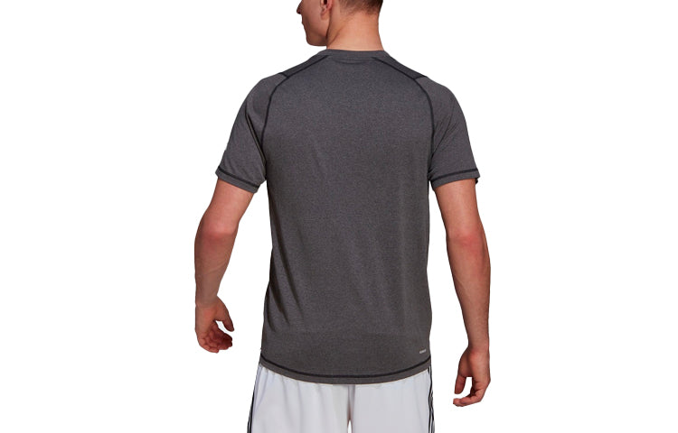 adidas Training Sports Short Sleeve Metallic Black GU2777