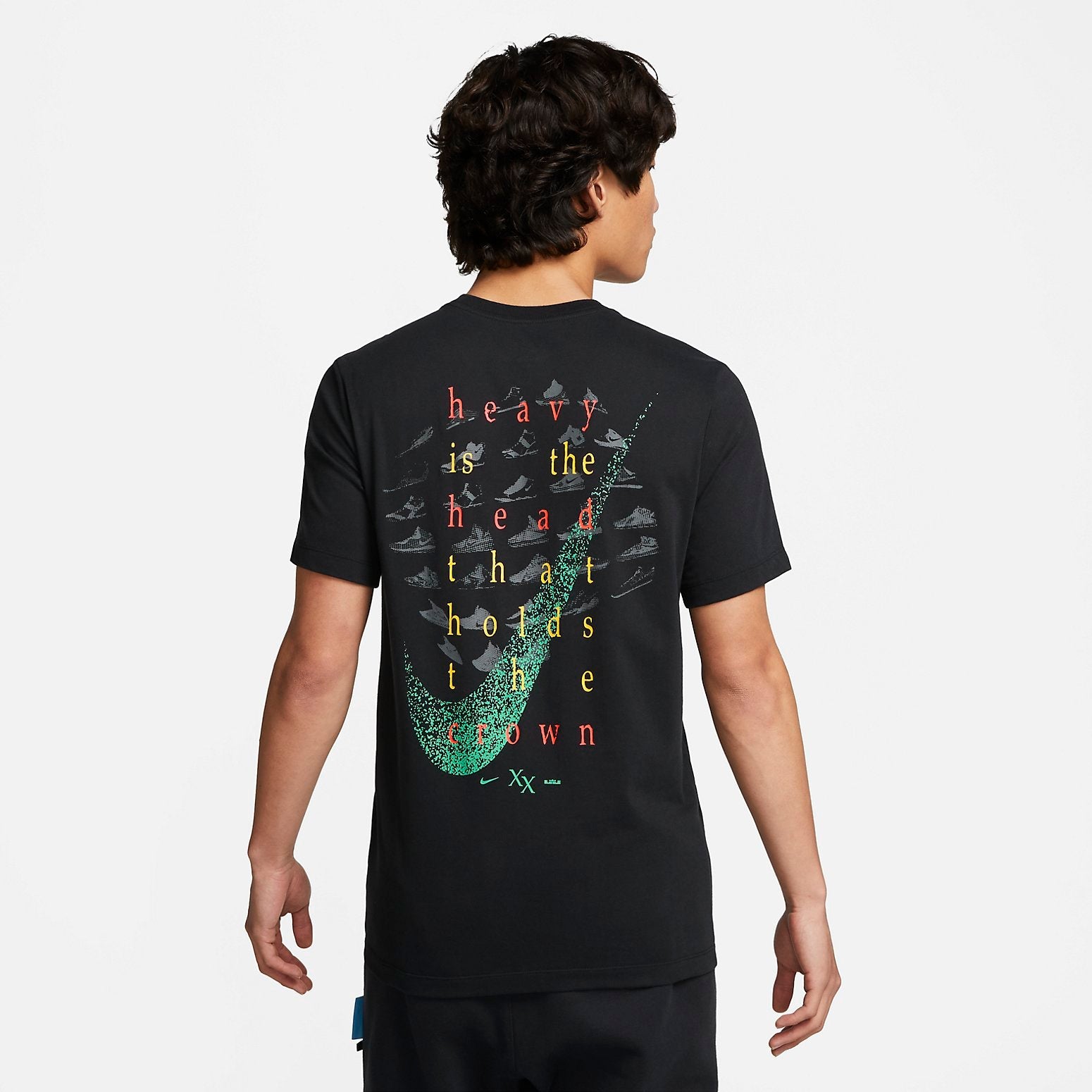 Nike Lebron James DRY-FIT T-shirt 'Black' FD0073-010