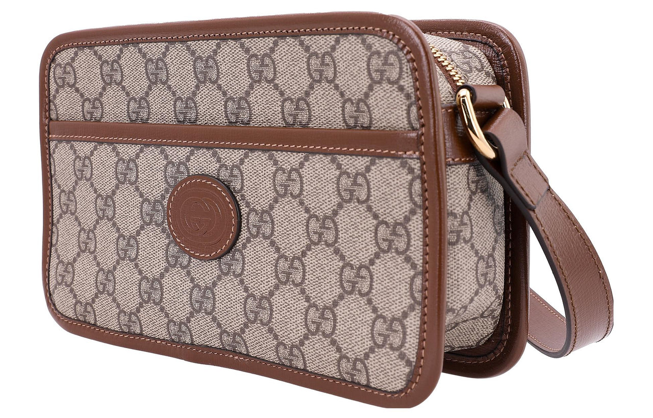 (WMNS) Gucci Mini Bag With Interlocking G 'Beige' 658572-92TCG-8563