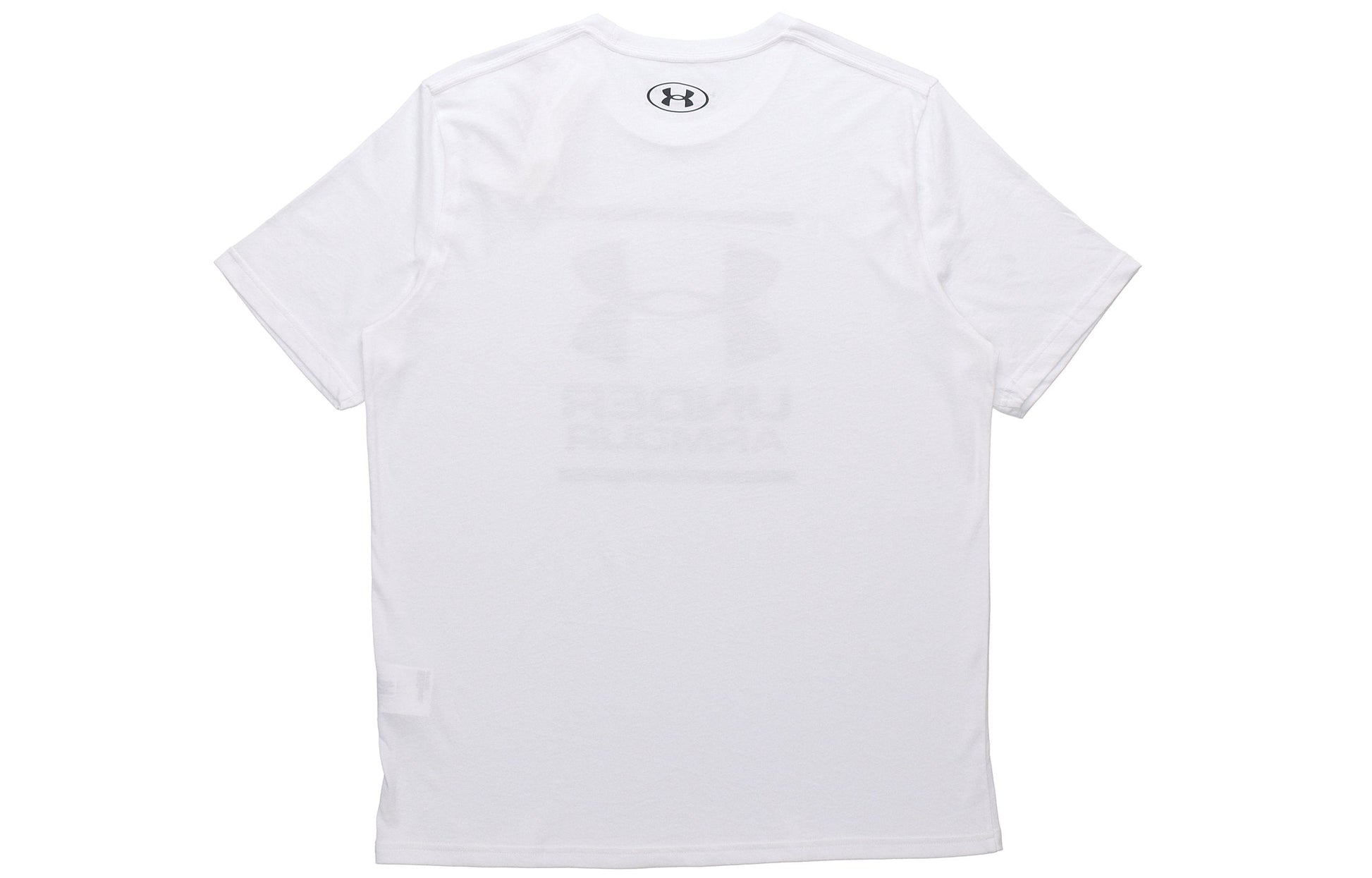 Men's Under Armour Gl Foundation Casual Round Neck Sports Breathable Short Sleeve White 1326849-100