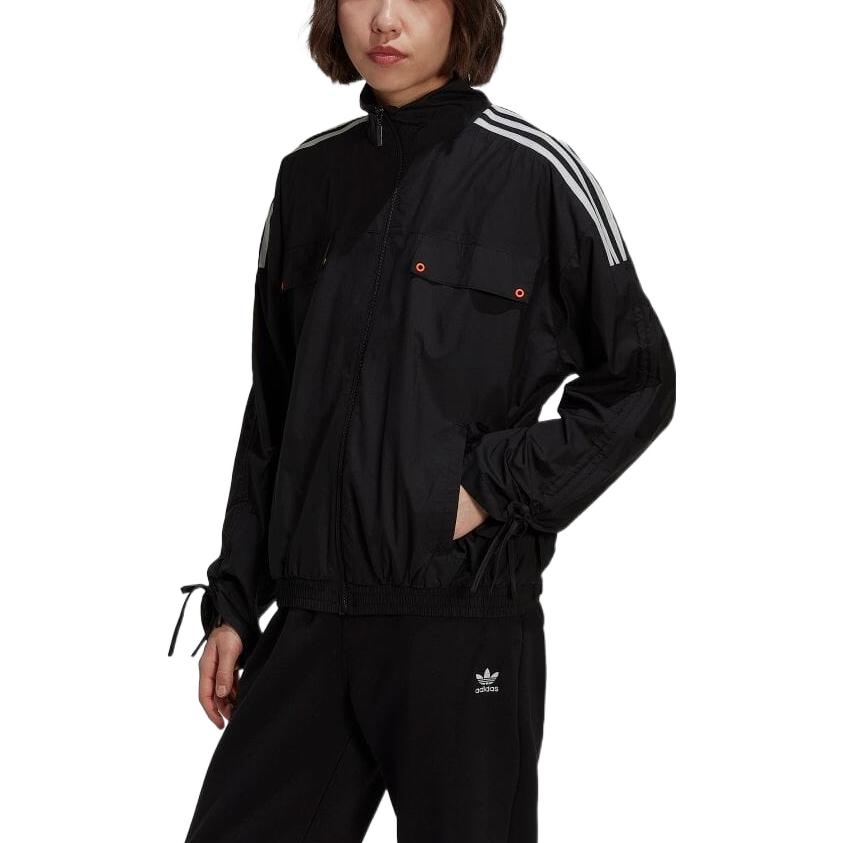 (WMNS) adidas Adicolor Classics Track Jacket Asia Sizing 'Black' HN4496