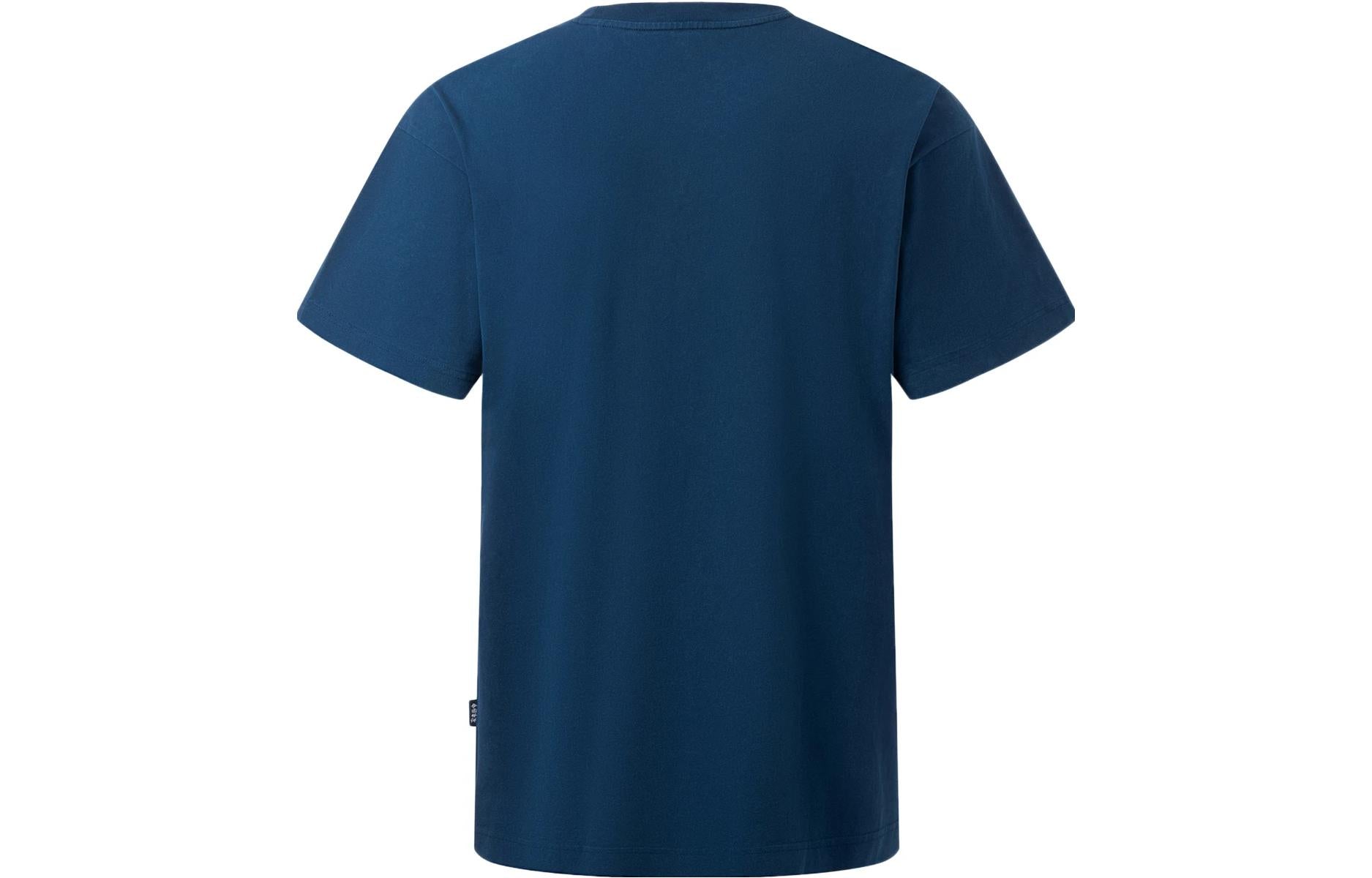 Li-Ning Floral Graphic T-shirt 'Blue Teal' AHST147-7