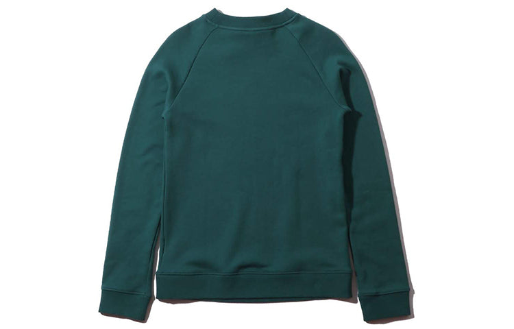(WMNS) adidas originals Trefoil Crew Sweat Collegeate Green DV2623
