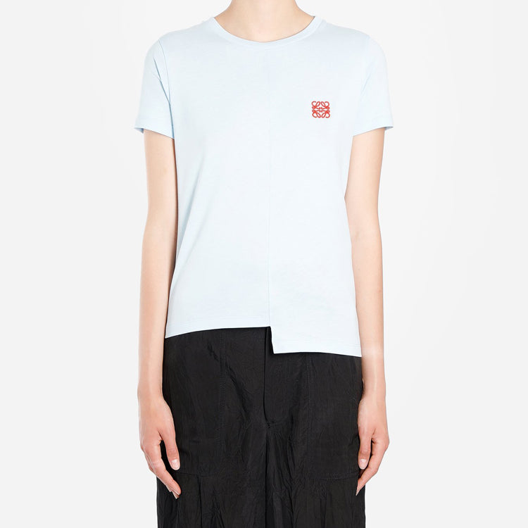 LOEWE Logo Short Sleeve Light Blue S6299062CR