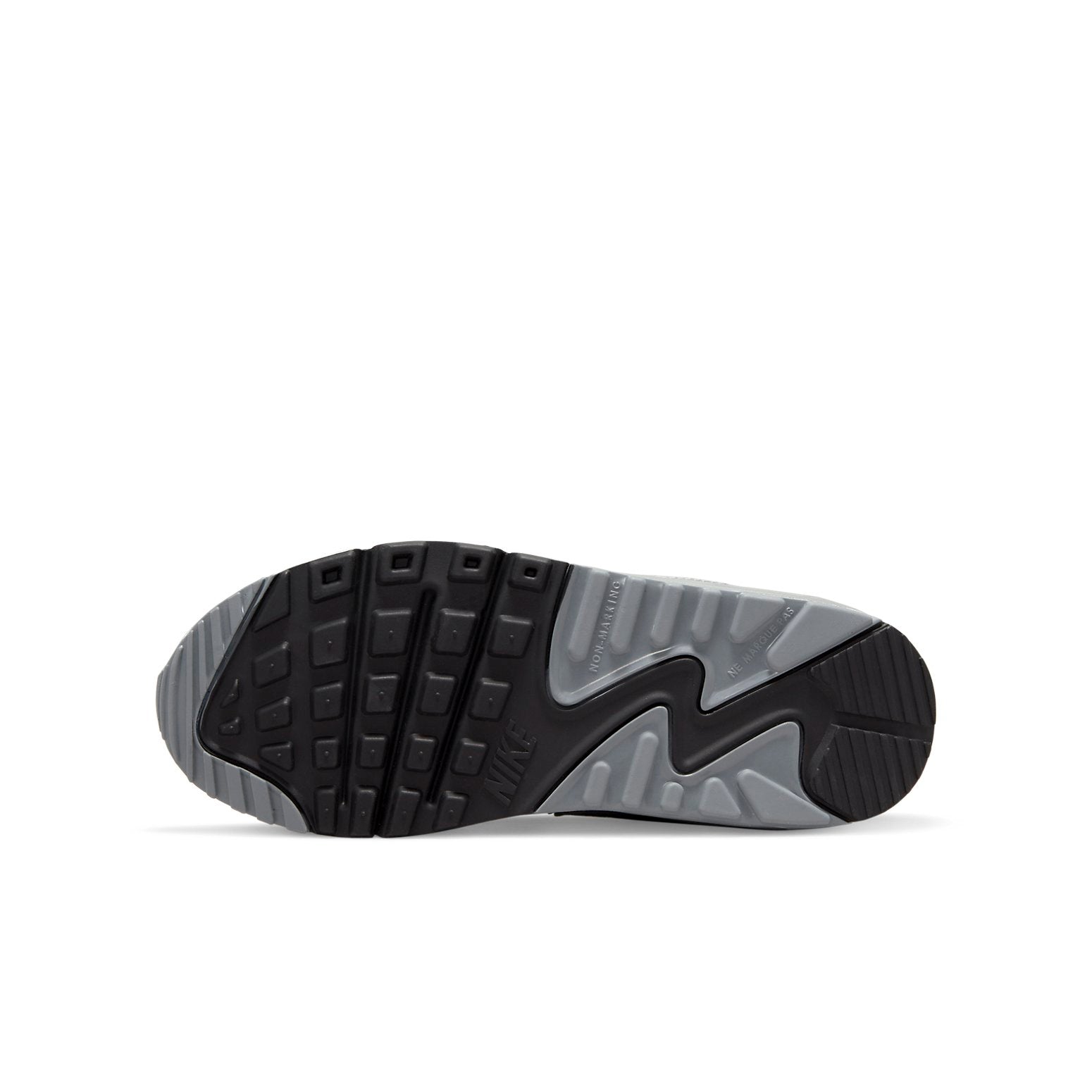 (GS) Nike Air Max 90 Leather 'Anthracite Dark Grey' CD6864-015