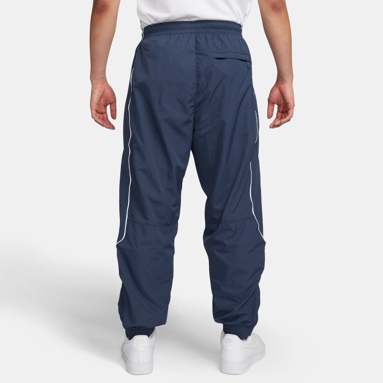 Nike Solo Swoosh Knit Zippered Pants Asia Sizing 'Thunder Blue' FB8621-437