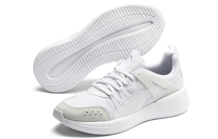 (WMNS) PUMA Nuage Run Cage Trainers White 372708-04