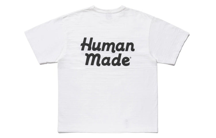 HUMAN MADE Logo Short-sleeved Unisex White HM19TE018