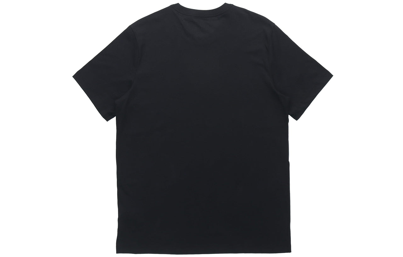 Nike Sportswear Big Swoosh Tee Large Short Sleeve Black AR5191-010